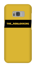 the_robloxking Samsung Phone Cases
