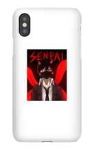 senpai iPhone Phone Cases