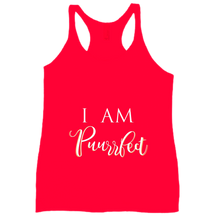 I Am Puurrfect Women's Tanktop Racerback