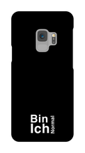 Bin ich Normal Samsung Cases Dunkel Unten