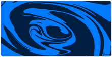 Wavy Mousepad Blue