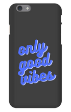 Only good vibes blue iPhone Phone Case
