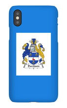 Davidson family Crest iPhone Phone Case