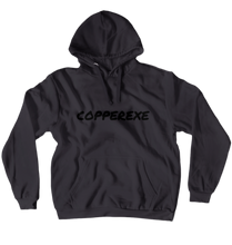 CopperEXE Hoodie Black Logo (No-Zip/Pullover)