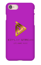 EZPLAYSTREAM iPhone Phone Case (Metal Gold Logo)