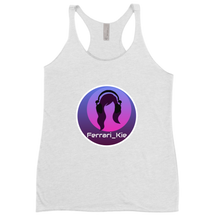 Ferrari White Border Tank Womens