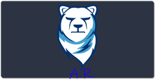 Fierce Polar Bear Gaming Mousepad (w/signature)