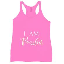 I Am Puurrfect Women's Tanktop Racerback