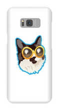 CoolAmora Blue Print Samsung Phone Cases