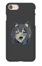 Rainbow Ahegao iphone case