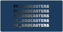 ff_brocasters XXL Gaming Mousepad
