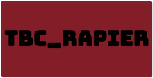 tbc_rapier XXL Gaming Mousepad