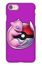 Mew on Pokeball IPhone Cases
