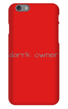 darrk_owner iPhone Phone Cases