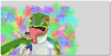Cosmic Frog XXL Gaming Mousepad