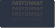 patformat XXL Gaming Mousepad