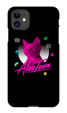 AlexTown Pink Cat Mascot iPhone Case