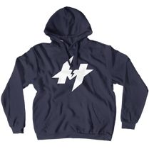 White Logo Hoodies (No-Zip/Pullover)
