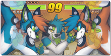 Blue Vs Orange XXL Mousepad