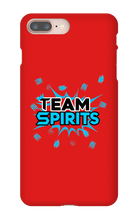 Team Spirits Blue Theme iPhone Phone Cases