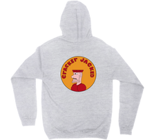 hoodie with design on back