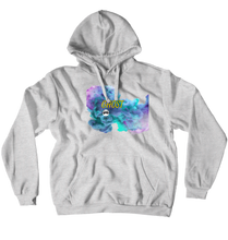 ghost rainbow smoke Hoodies (No-Zip/Pullover)