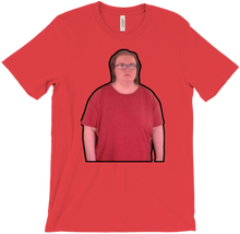 A menacing shirt with an added outline so it's +1p