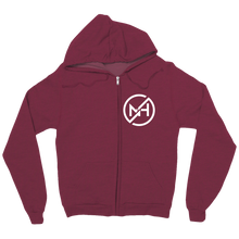 White Logo Nameless Zip