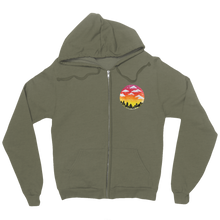 Original Art Zip Up Hoodie