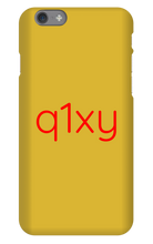 q1xy iPhone Phone Cases