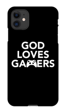 God Loves Gamers iPhone Case
