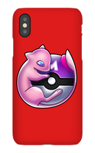 Mew on Master Ball iPhone Case