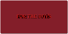 For the Boys XXL Gaming Mousepad