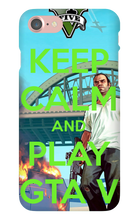 Keep Calm And Play Gta  iPhone Phone Case