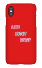 Late Night Vibes iPhone Case