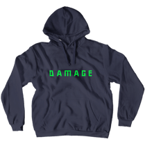 DAMAGE Text Hoodie