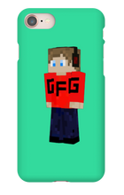Gaming For Greatness Minecraft Skin iPhone Case