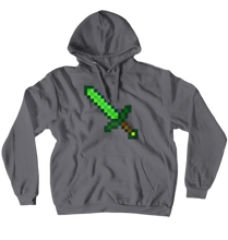 Emerald Sword Hoodie (Pullover Design)