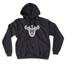 The Viking Monkey Hoodie Wht (No-Zip/Pullover)