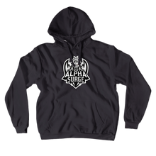Alpha Surge Logo BW Hoodie