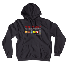 responsible hoodie (dark colors)
