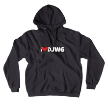 I <3 DJWG Hoodies (No-Zip/Pullover)