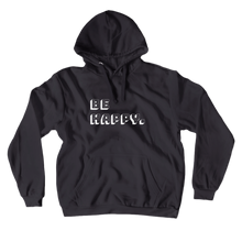 be happy. retro hoodie