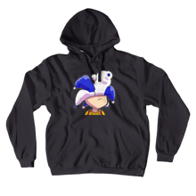 Blue/White Jester Hoodie (Pull-Over)