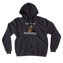 KeepMoooving(White Text) Hoodies (No-Zip/Pullover)