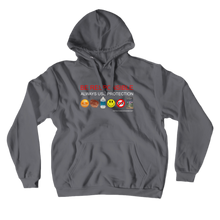 responsible hoodie (dark colors)