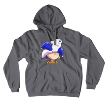 Blue/White Jester Hoodie (Pull-Over)