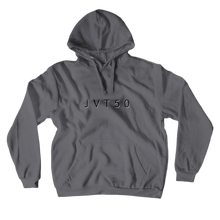 JVT50 Logo White Simple Hoodies (No-Zip/Pullover)