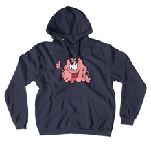 Pull over Hoodie with Gigon's logo on the front