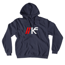 White KF Logo Hoodies (No-Zip/Pullover)